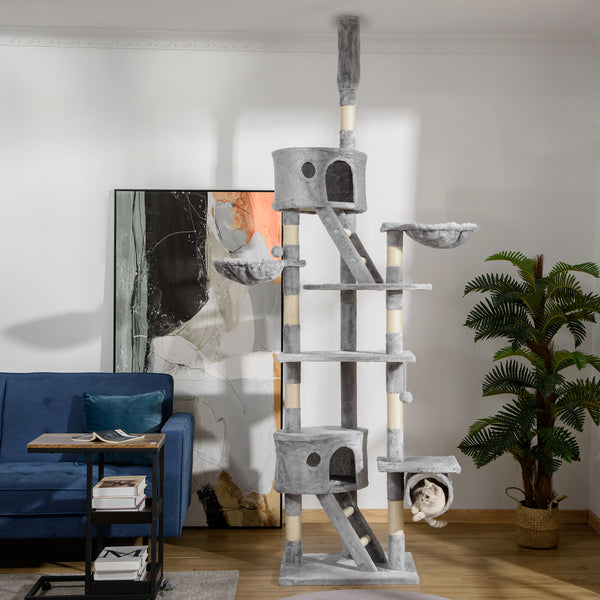 31" Cat Tree Tower with Scratching Posts